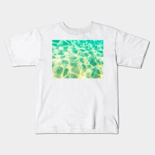 Transparent Underwater Texture Kids T-Shirt